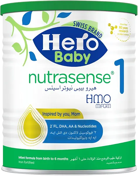 سعر ومواصفات هيرو بيبي نيوتراسينس 1-400 جم (B09MKD8Y64) على Amazon EG