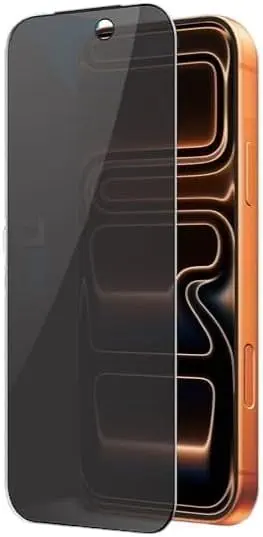 سعر ومواصفات واقي شاشة زجاج مقوى للخصوصية متوافق مع iPhone 17 Pro Max، تغطية كاملة، مضاد للتجسس، صلابة 9H، HD، خالٍ من الفقاعات [ بدون حواف سوداء ] (B0GWYMX25B) على Amazon EG