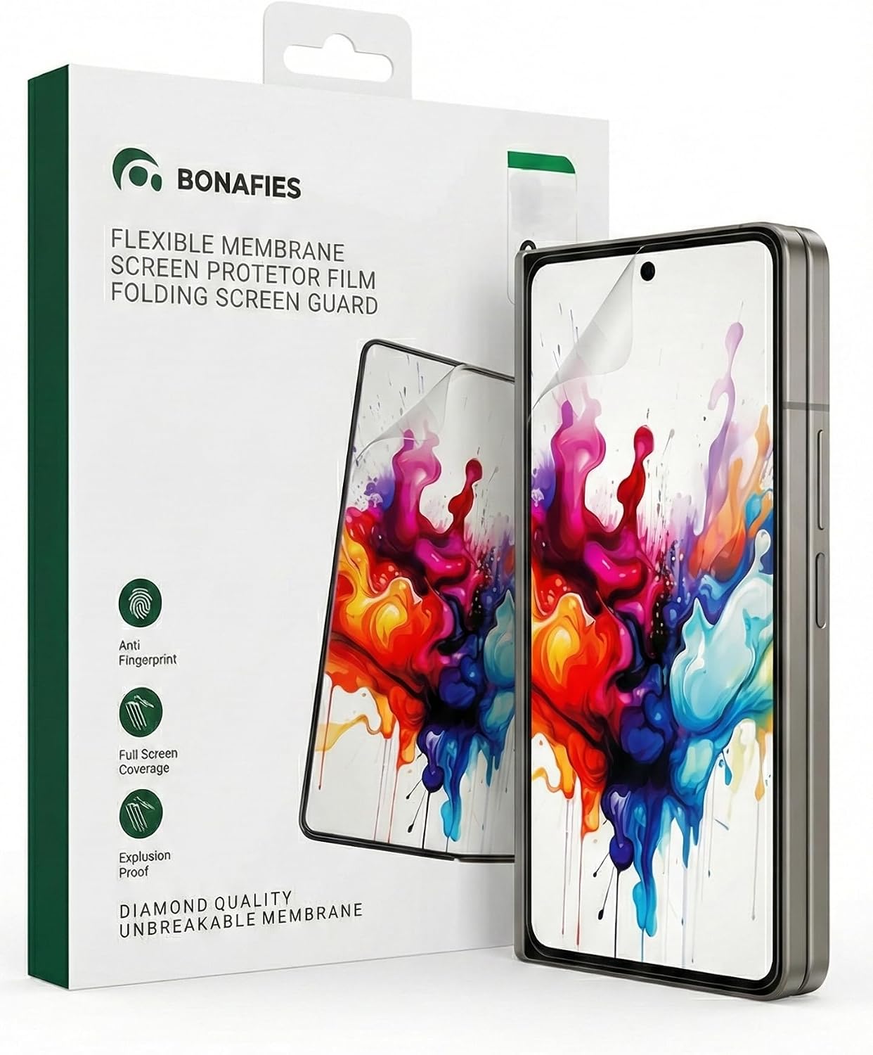 سعر ومواصفات واقي شاشة من Next store لسامسونج جالكسي Z فولد 6 (7.6 بوصة / 6.3 بوصة) 3 في 1 تغطية كاملة، غشاء مرن غير قابل للكسر للشاشات الداخلية والخارجية، شفاف عالي الوضوح مقاوم للبصمات بجودة ماسية (B0GGTMHTHG) على Amazon EG