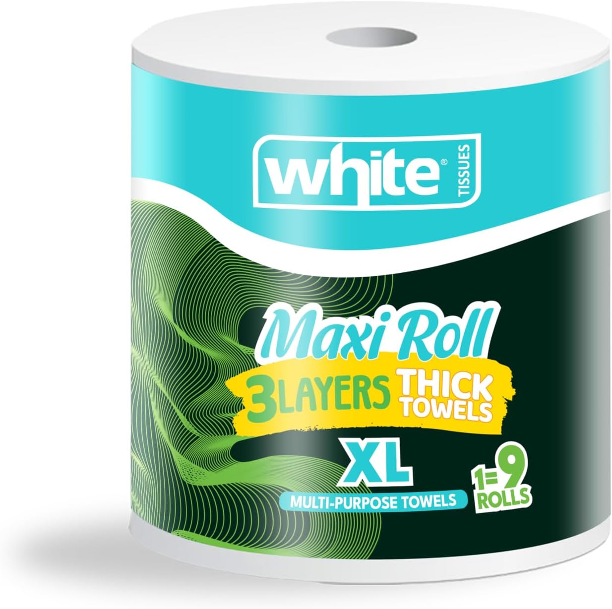 سعر ومواصفات وايت رول ماكسي مقاس XL 3 طبقات 1 = 9 لفات (B0HHB47K9Z) على Amazon EG