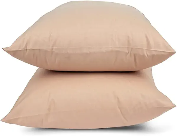 سعر ومواصفات وايزال - طقم غطاء وسادة قطني، مقاس 50×70 سم، بيج (B0GY8VVQJS) على Amazon EG