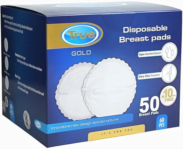سعر ومواصفات وسادات ثدي للاستعمال مرة واحدة من ترو جولد، 60 قطعة (B0DYNY6F25) على Amazon EG