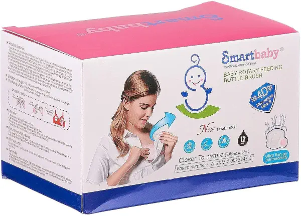 سعر ومواصفات وسادات للثدى للاستعمال مرة واحدة من سمارت بيبي - 12 قطعة (B0965M7LB9) على Amazon EG