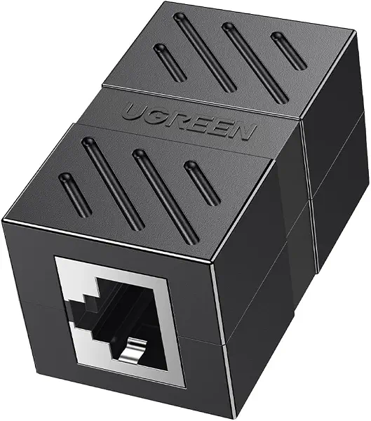 سعر ومواصفات وصلة توصيل شبكة كيستون RJ45 من أنثى إلى أنثى من يوجرين، قطعة واحدة، أسود، إيثرنت، لحاسوب شخصي (B016B13U9Y) على Amazon EG