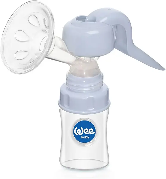 سعر ومواصفات وي بيبي مضخة رضاعة مدمجة بعلبة حافظة للحليب - 752 (B07CM7SSN9) على Amazon EG