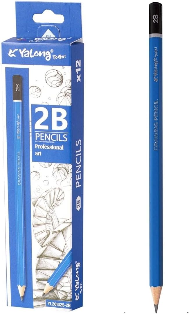 سعر ومواصفات يالونج طقم اقلام رصاص 12 قطعة YL201325-2B (B0H9STQVVR) على Amazon EG