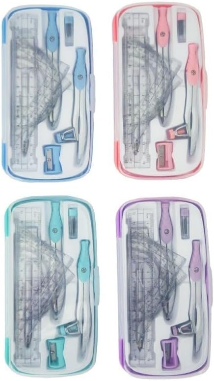 سعر ومواصفات يالونج طقم بوصلة هندسية من 10 قطع YL241909 (B0H9SXBM52) على Amazon EG
