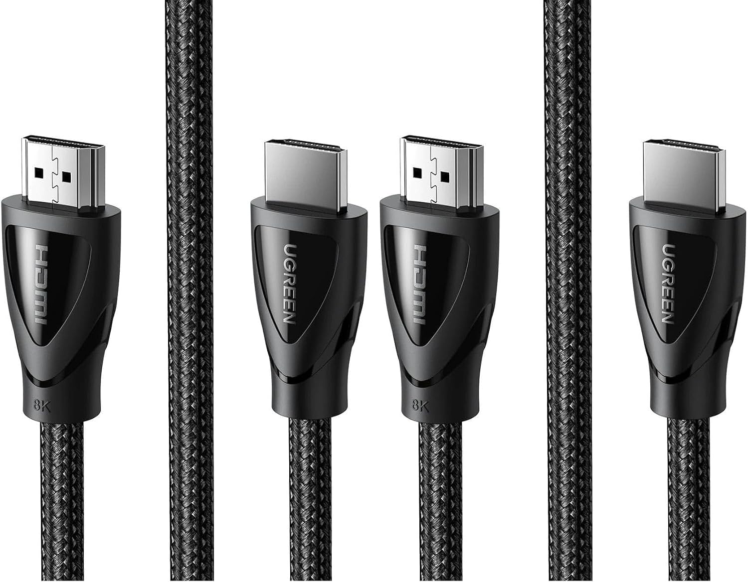 سعر ومواصفات يوجرين كيبل فيديو مضفر من القطن 8K 60Hz FUHD HDMI 2.1 ذكر الى ذكر، سرعة عالية 48Gbps يدعم العرض ثلاثي الابعاد متوافق مع التلفزيون والشاشات والكمبيوتر واللابتوب (1 متر) (عبوة من قطعتين) (B0FH4KY9RB) على Amazon EG