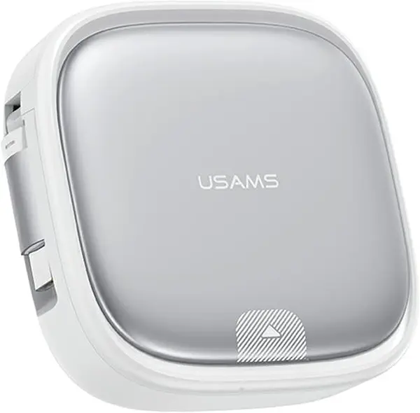 سعر ومواصفات يوسامز كابل شحن سريع US-SJ650 U87 60 واط مع صندوق تخزين متعدد الوظائف، طول 1 متر، فضي (B0FWYT6B9Y) على Amazon EG
